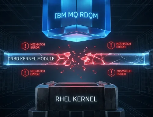 IBM MQ RDQM Patching Guide: The hidden kernel-module dependency that can stop HA queue managers
