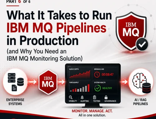 What It Takes to Run IBM MQ Pipelines in Production (and Why You Need an IBM MQ Monitoring Solution)